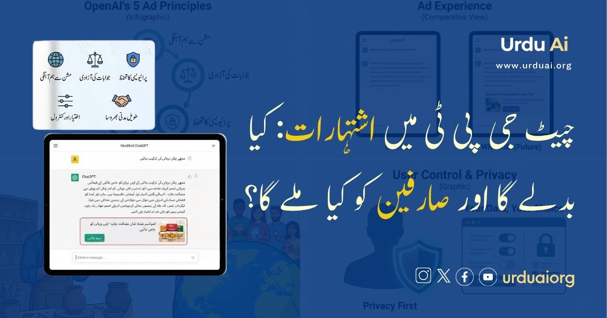 چیٹ جی پی ٹی میں اشتہارات: کیا بدلے گا اور صارفین کو کیا ملے گا؟