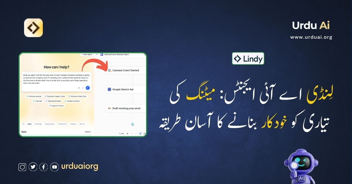 لِنڈی اے آئی ایجنٹس: میٹنگ کی تیاری کو خودکار بنانے کا آسان طریقہ